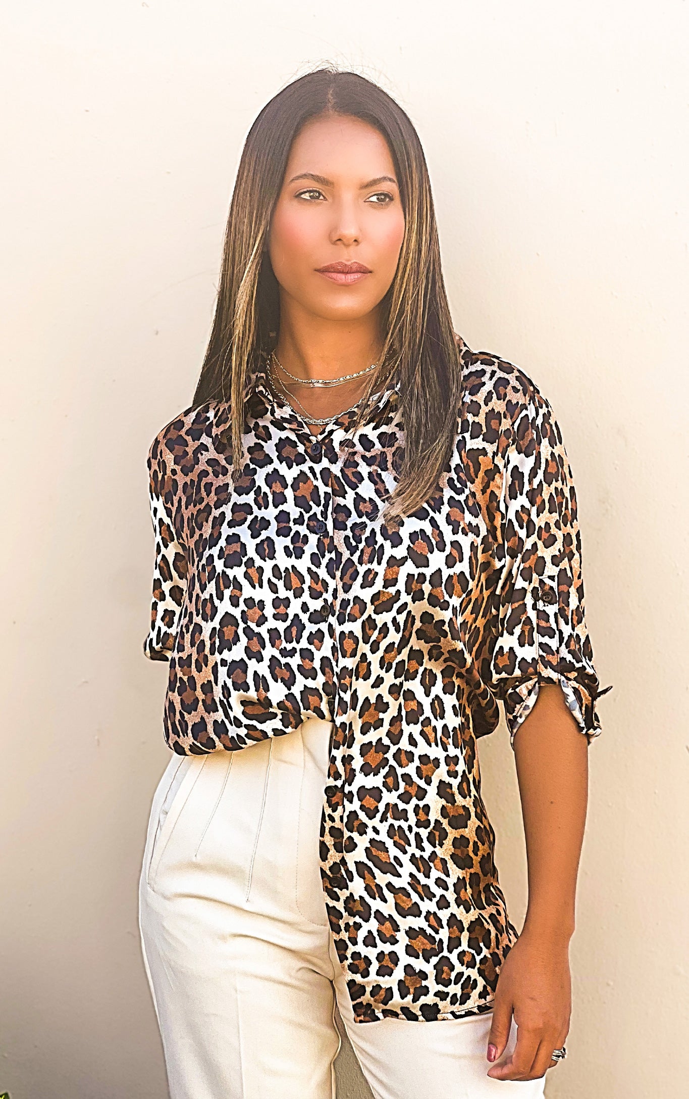 Animal Print Top